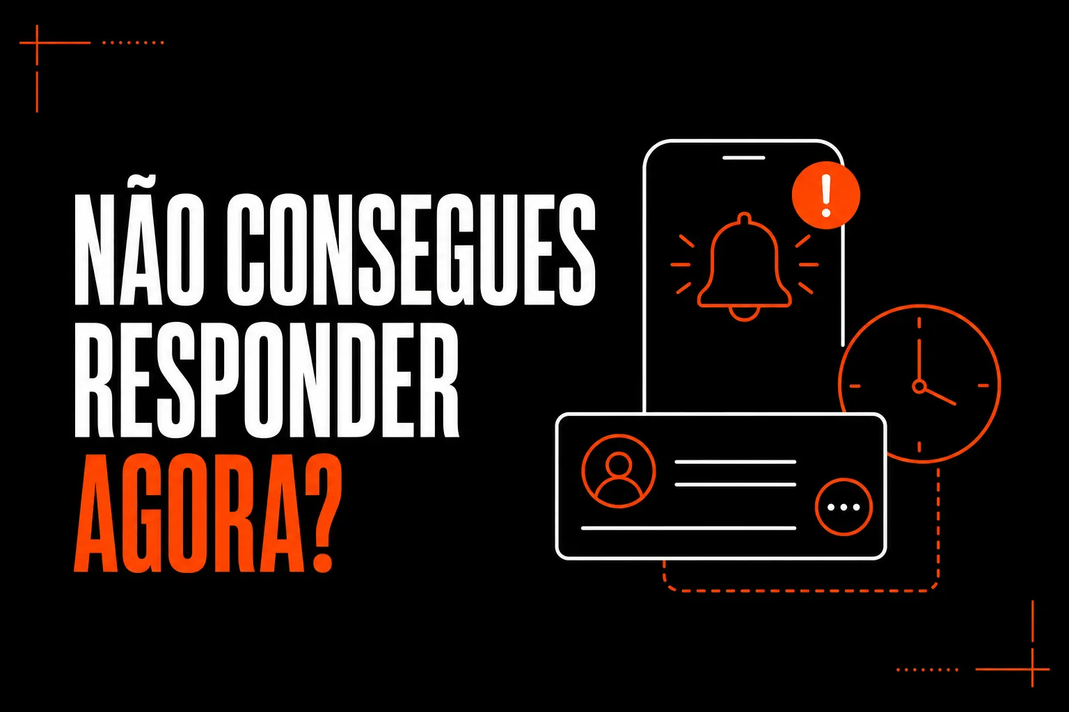 O que fazer quando não consegues responder logo a um pedido?